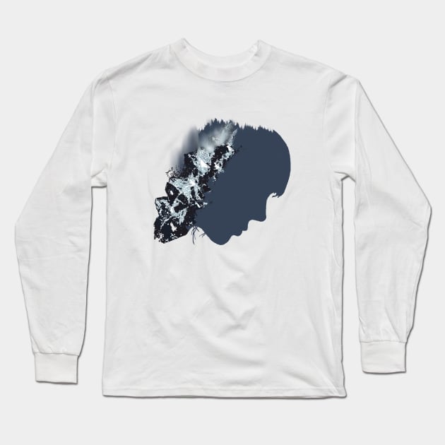 Two Souls Long Sleeve T-Shirt by artsandherbs